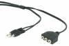 GEMBIRD Microphone and headphone extension cable 8716309017176